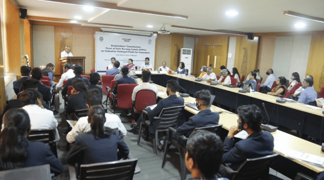 Stakeholders consultation on ‘Front of Pack Warning Labels (FOPL) on Unhealthy Packaged Foods in Bhopal