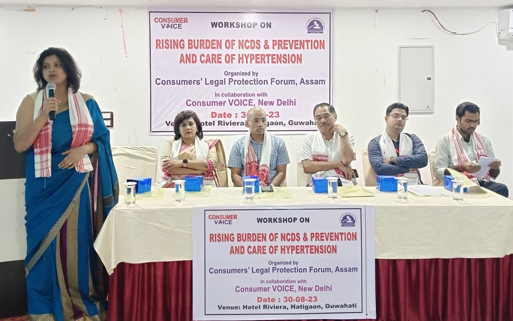 Workshop on Rising Burden of NCDs & Prevention and Care of Hypertension in Guwahati