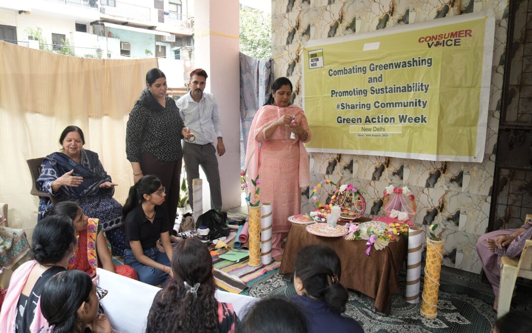 Empowering Women Through Sustainability: Green Action Workshop at Sanjay Enclave