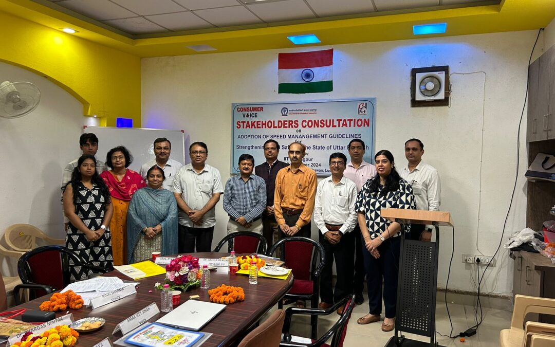 Stakeholders’ Consultation on Speed Management Held in Uttar Pradesh
