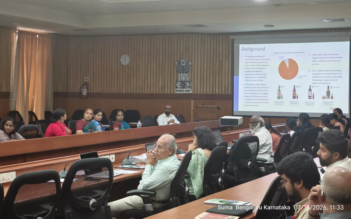 state level dialogue on reducing harms due to alcohol consumption Benglaru img1
