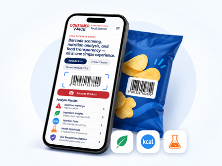 Consumer VOICE Food Scanner