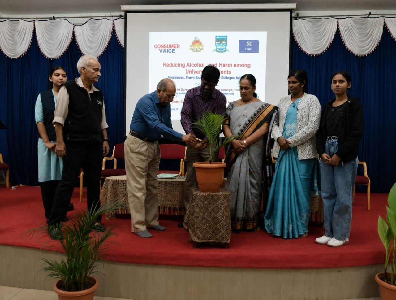 workshop on reducing alcohol Hubbali img13