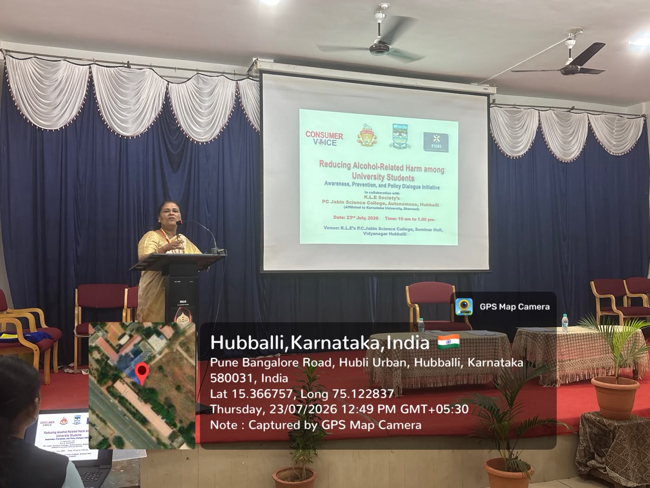 workshop on reducing alcohol Hubbali img3