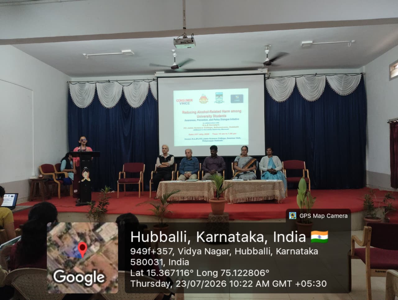 workshop on reducing alcohol Hubbali img6